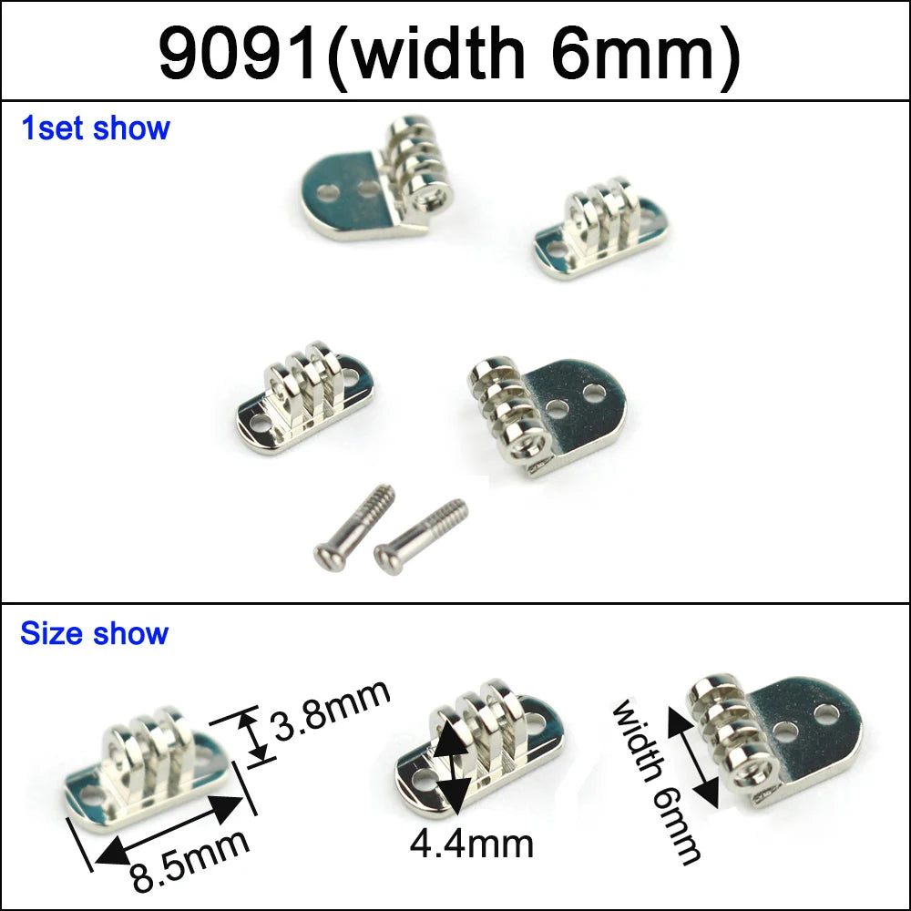 10 Sets Eyeglasses Hinge Replacement - Plastic Frames, Acetate Sunglasses, Wooden Glasses Repair Parts & Accessories