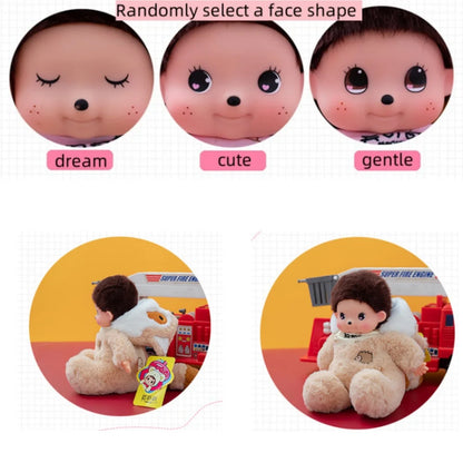 18cm Mochich Vinyl Plush Toy – Transformable Dolphin, Aries Bear & Crab with Removable Hat, Cute Gift for Kids & Lovers