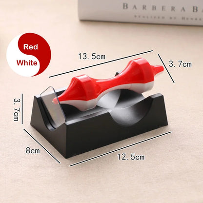 Magnetic Levitating Perpetual Motion Rotating Toy – Battery-Free Educational Science Experiment Home Desk Decor Novelty Gadget