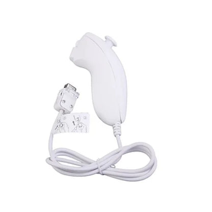 Wii Remote and Nunchuck Controller Set with Motion Plus – Gamepad for Nintendo Wii Console