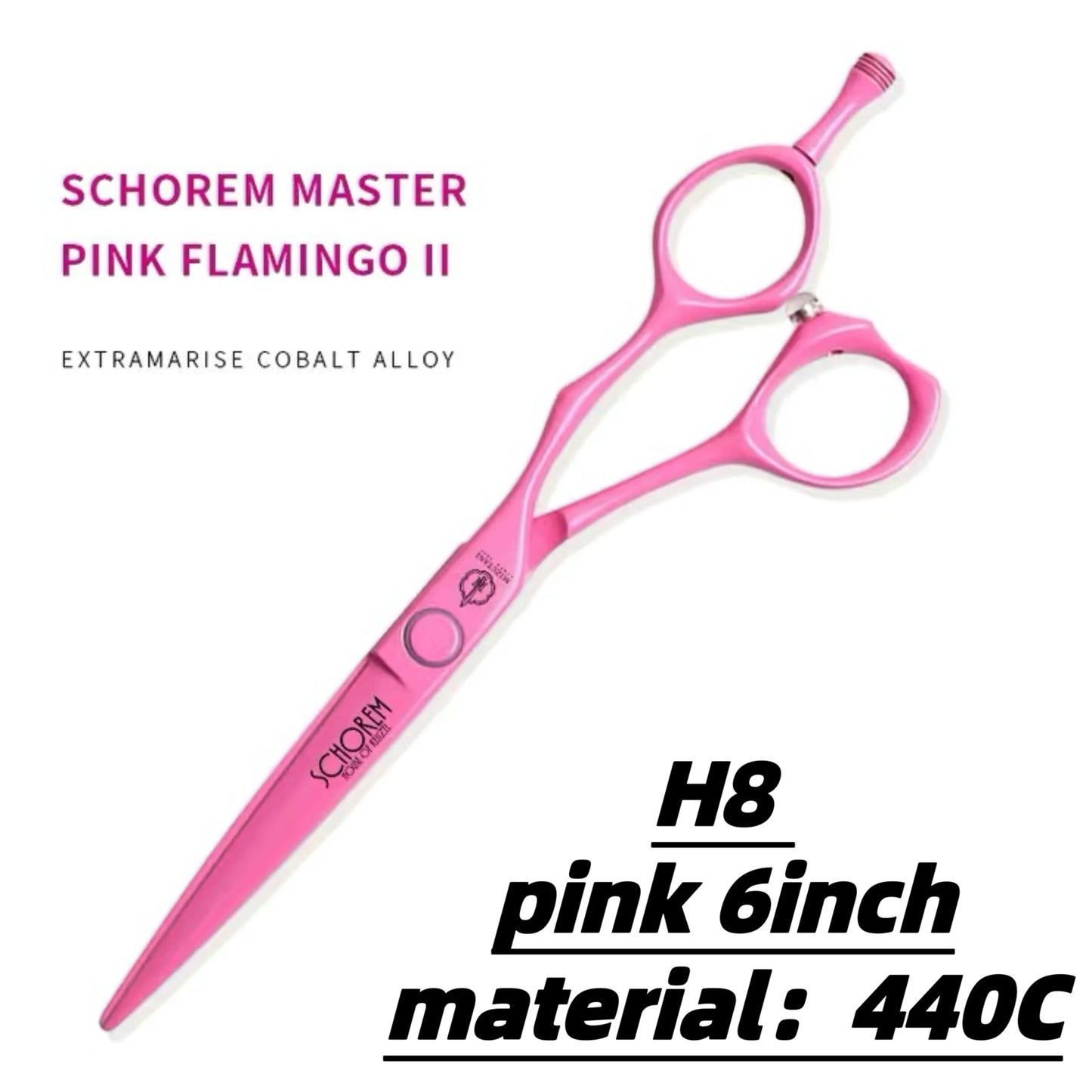 Left-Handed Professional Hairdressing Scissors – 6-Inch Hair Cutting Shears for Barbers & Hairdressers