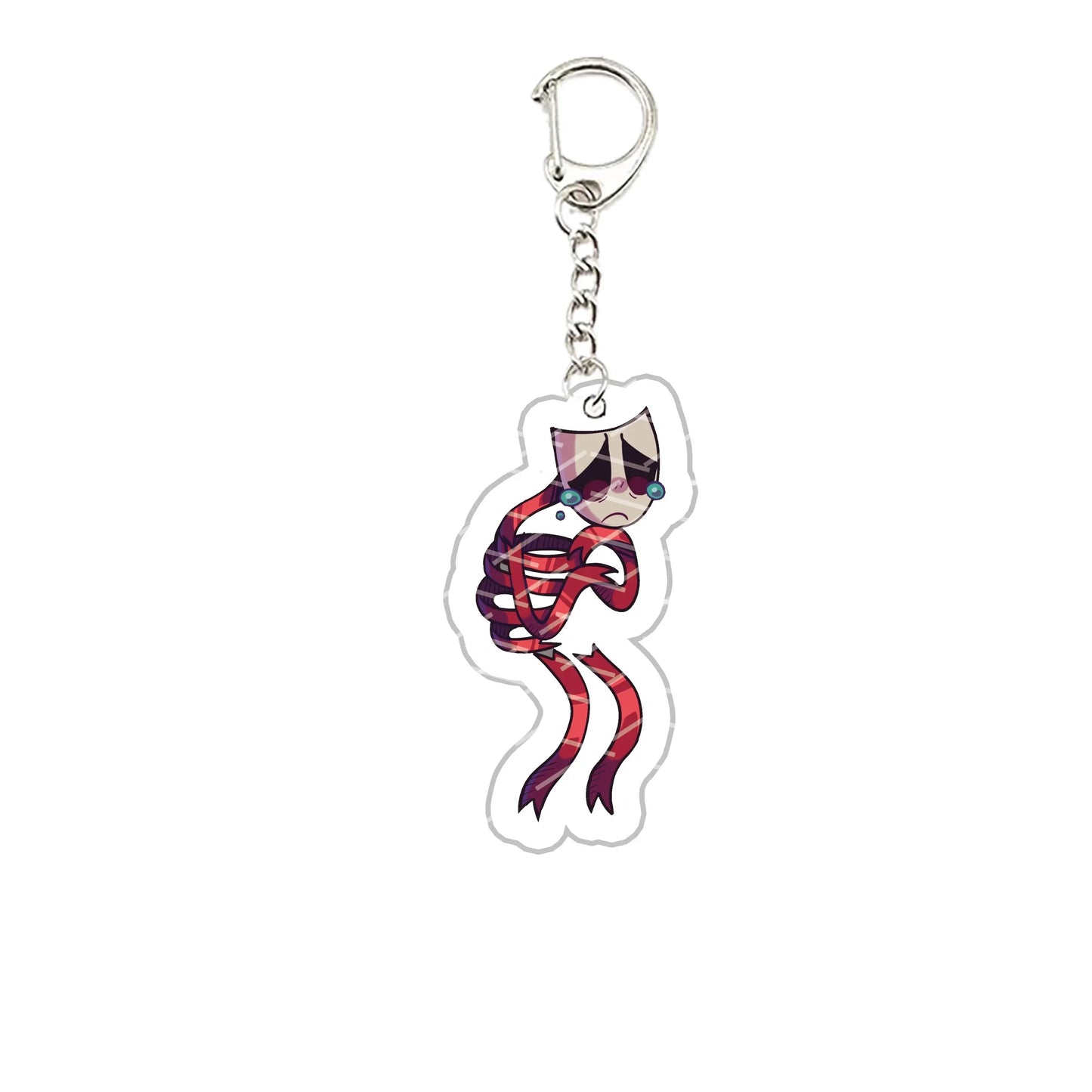 The Amazing Digital Circus Acrylic Keychain – Pomni, Jax, Ragatha, Gangle & Kinger Fan Gift Keyring for Bags & Accessories