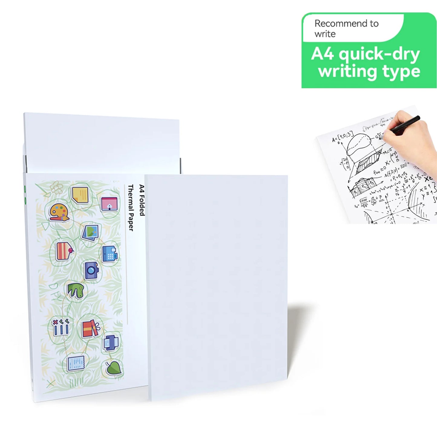 A4 Thermal Paper Roll – 210x30mm for A4 Wireless Bluetooth A40/X8 Printer