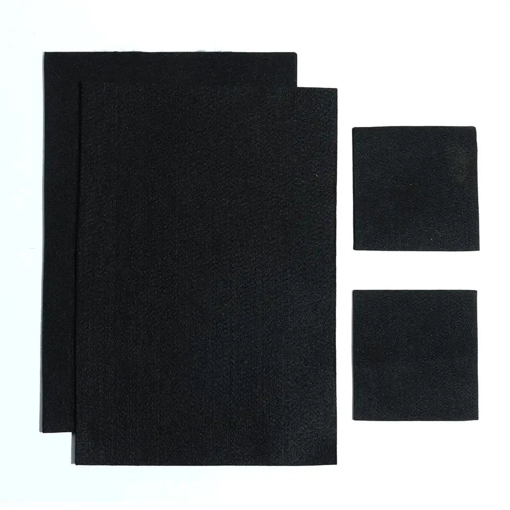 Graphite Felt Welding Protective Blanket – Black Torch Shield, Carbon Fiber High Temp Protective Sheet (300x200mm) Durable