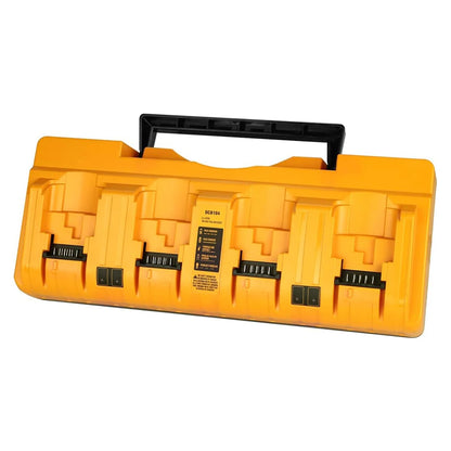 Replacement DEWALT DCB104 Battery Charger - 4-Port Fast Charging Station for 12V & 18V Batteries