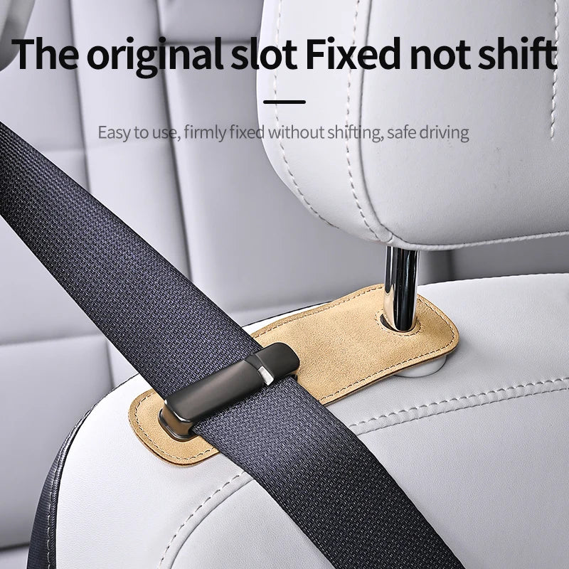 Car Seat Belt Limiter Extension – Adjustable Anti-Pinch Safety Device for Pregnant Women & Children