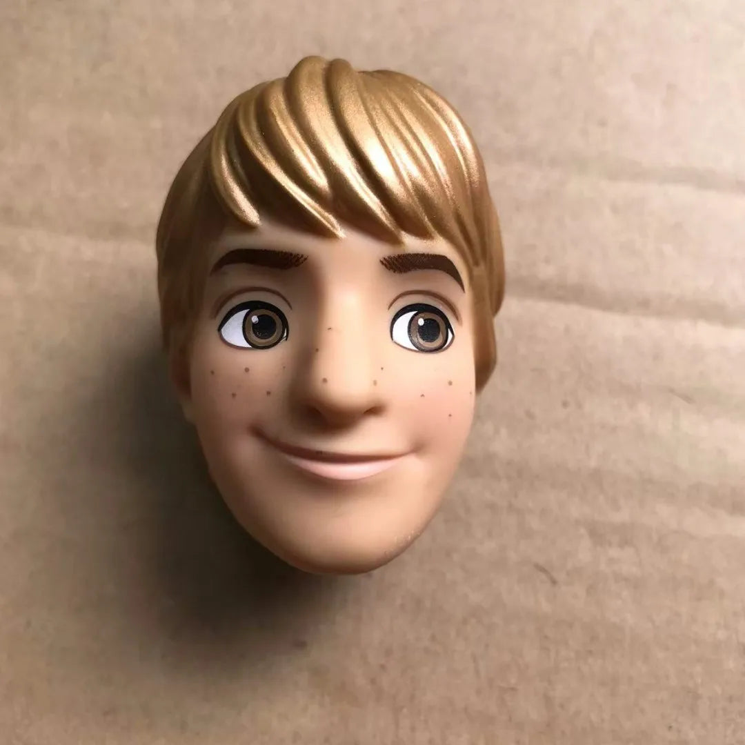 1/6 Male Doll Heads – DIY Ken Doll Parts for Beige Skin Dolls Accessories