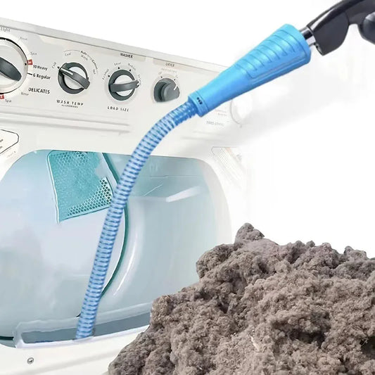 Dryer Vent Cleaner Kit - Flexible Vacuum Attachment for Lint Removal & Deep Dryer Hose Cleaning