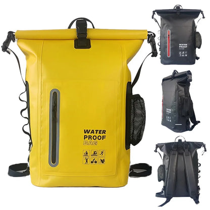Waterproof Kayak Dry Bag – Large PVC Backpack for Swimming, River Trekking, Beach, Diving & Canoeing