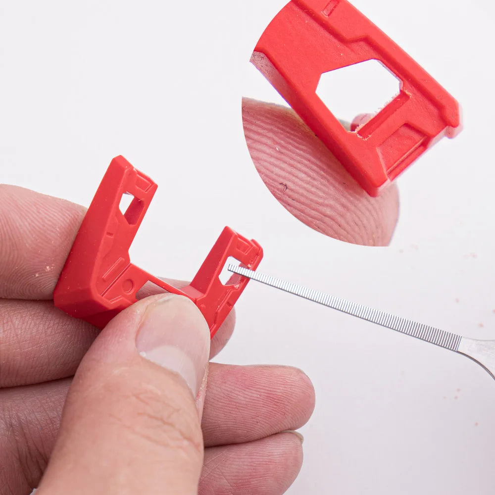Double-Sided Model Sanding File – 1mm-3mm Narrow Nose for Deep Crevices and Small Model Parts