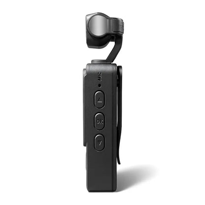 1080P Wearable POV Camera - 360° Rotating Lens Sports Recorder with Windproof Audio for Motorcycle & Outdoor Use