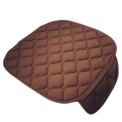 Plush Car Seat Cover - Soft Anti-Slip Universal Seat Cushion Protector