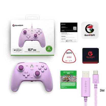 GameSir G7 SE Wired Xbox Controller — Gamepad for Xbox Series X, Series S & Xbox One with Hall Effect Joystick