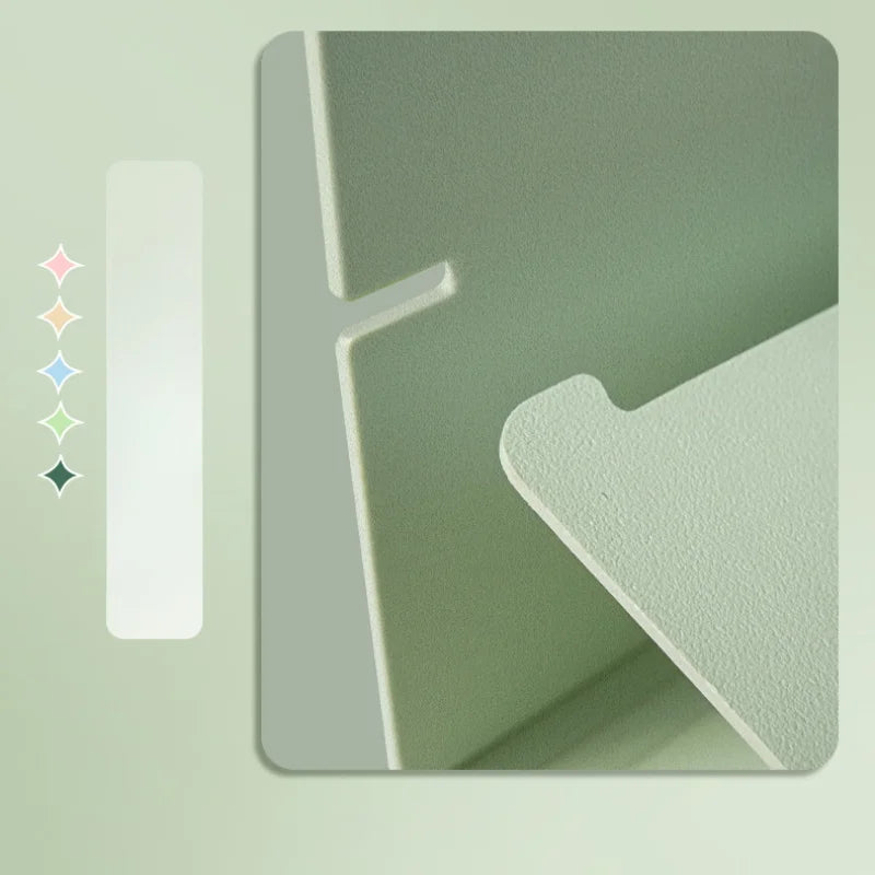 A4 Document Folder with Stand - Collapsible File Booklet & Vertical Writing Board Holder