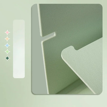 A4 Document Folder with Stand - Collapsible File Booklet & Vertical Writing Board Holder