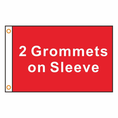 Custom Digital Print Flag Banner - Personalized Company Logo Polyester Outdoor Advertising Flag with Brass Grommets for Events & Promotion