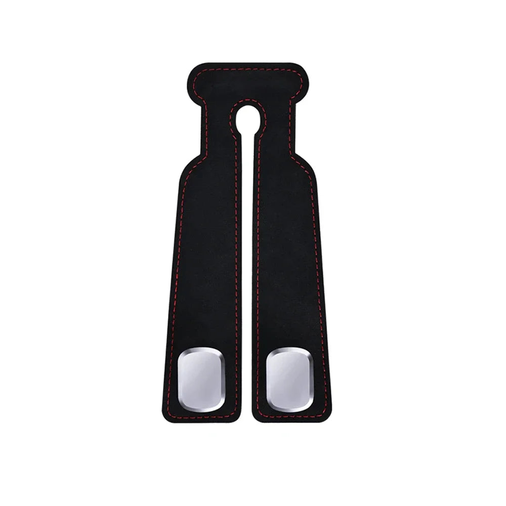 2-in-1 Universal Car Seat Headrest Hook – Double Hook Hanger Clip for Back Seat Storage Organizer & Car Interior Accessories