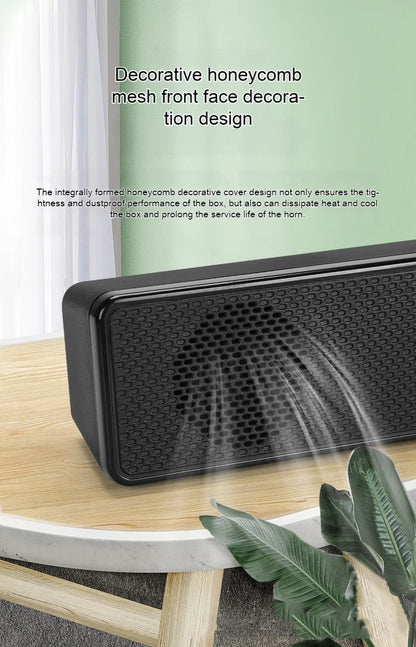 High-Quality Desktop Bluetooth & Wired Microphone - Dual-Purpose Speaker with High Volume