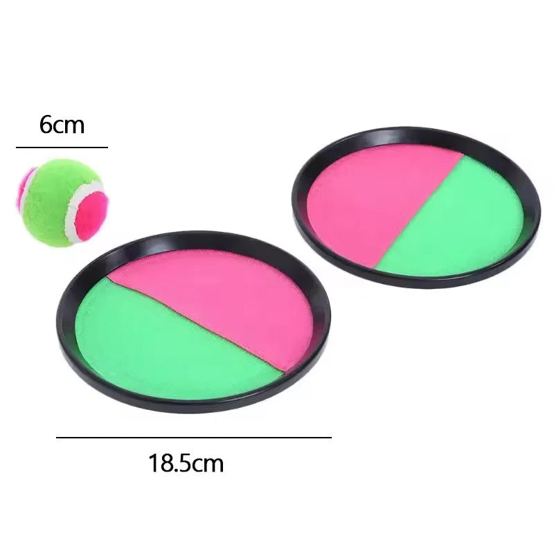 Kids Sucker Sticky Ball Toy Set – Outdoor Catch & Throw Game for Parent-Child Interactive Play