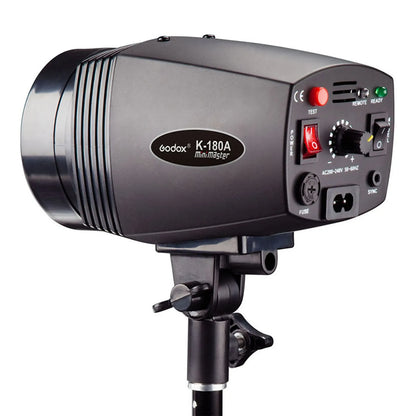 GODOX K150A/K180A Studio Flash - Portable 150Ws/180Ws Mini Strobe Light for Photography, 110V/220V