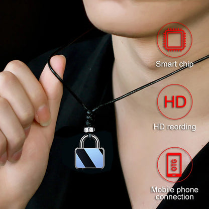 Mini Voice Recorder - Voice-Activated Digital Audio Recorder Keychain Wearable Micro Dictaphone STTWUNAKE