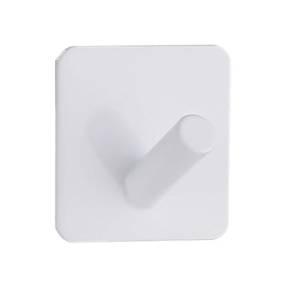 Self-Adhesive Wall Hooks – Multi-Purpose Towel, Coat, Robe, Key, and Bag Hangers for Bathroom, Kitchen, and Home Organization