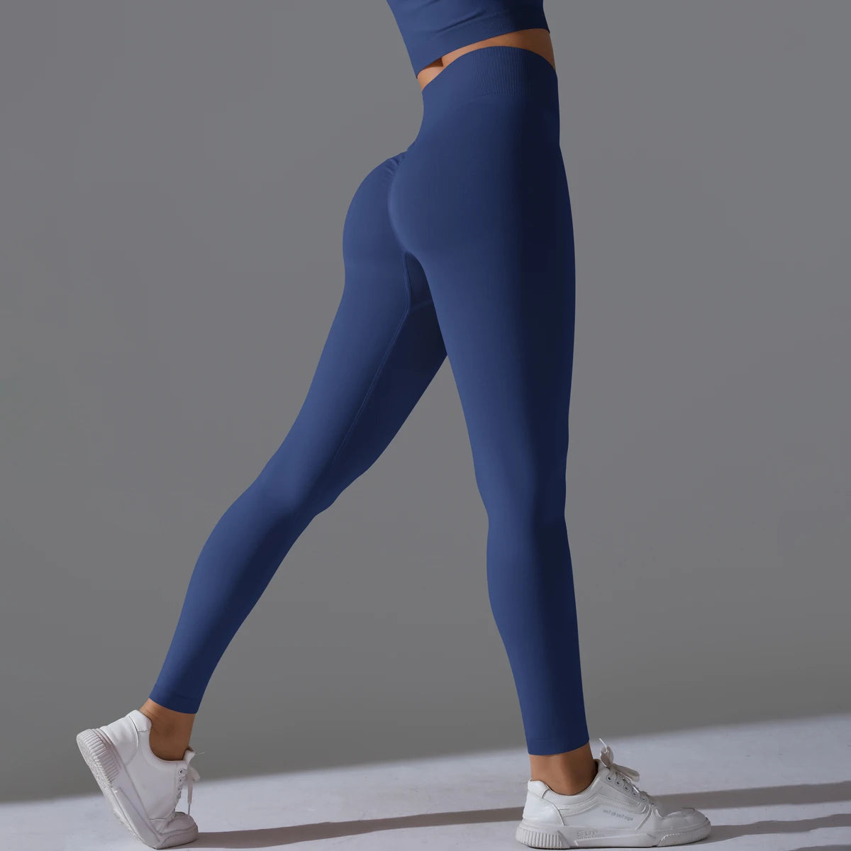Women's Seamless Yoga Leggings – High Waist Tummy Control, Scrunch Butt Lifting Gym Workout & Outdoor Sports Fitness Pants