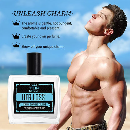 Men's Pheromone Perfume Cologne – Raw Attraction & Confidence, Long-Lasting Irresistible Scent, 100ml