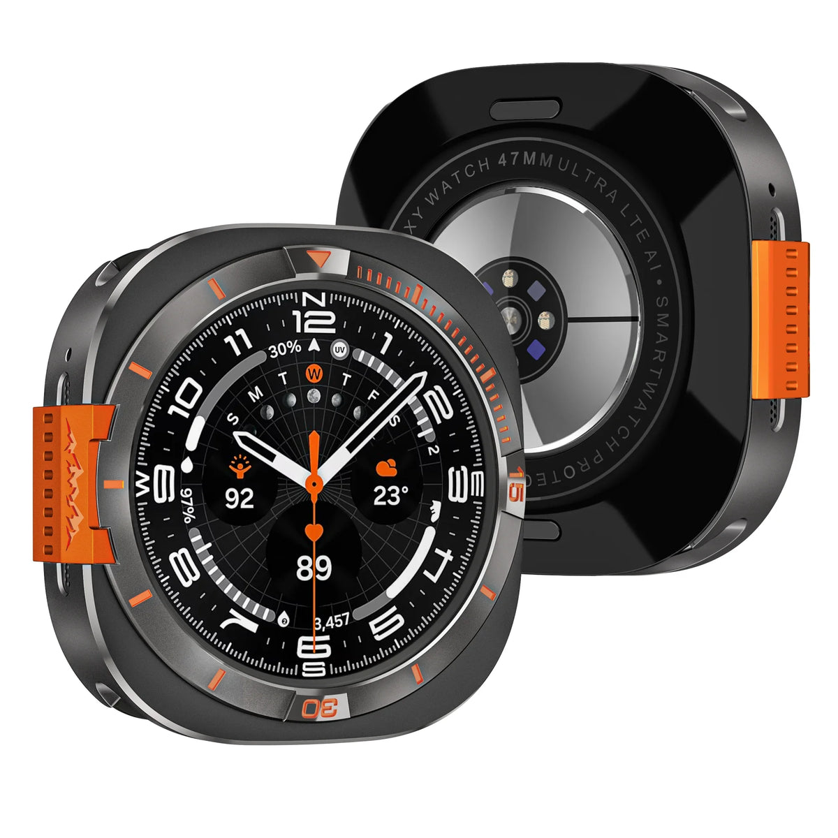 Luxury Metal Protective Case for Samsung Galaxy Watch Ultra 2 - Business-Style Watch Cover for Galaxy Watch Ultra 2026