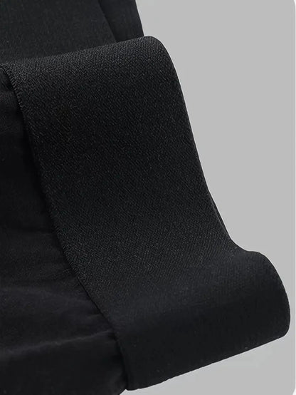 10PCS Men’s Black Boxer Shorts Underwear Set, High Stretch Breathable Plus Size L–4XL Sexy Comfortable Men’s Boxers