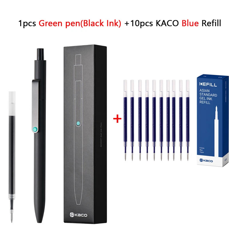 KACO 0.5mm MIDOT Gel Ink Pens – Quick-Drying, Smooth Writing, High-Volume for Exams, Grading, Homework, and Papers