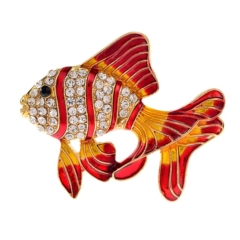 Sapphire Blue Crystal Peacock Brooch - Elegant Rhinestone Animal Pin for Fashion Accessories and Gifts