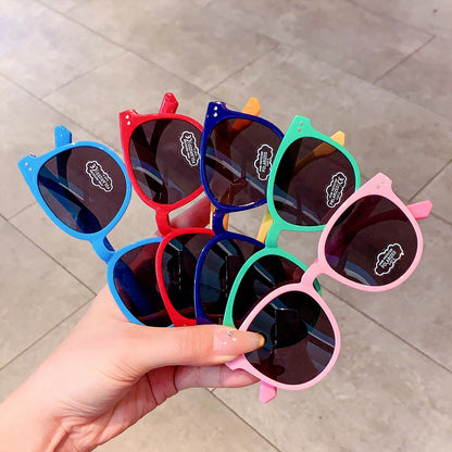 Kids Cartoon UV400 Sunglasses - Cute Outdoor Sun Protection Shades for Boys and Girls, Baby Sport Eyewear