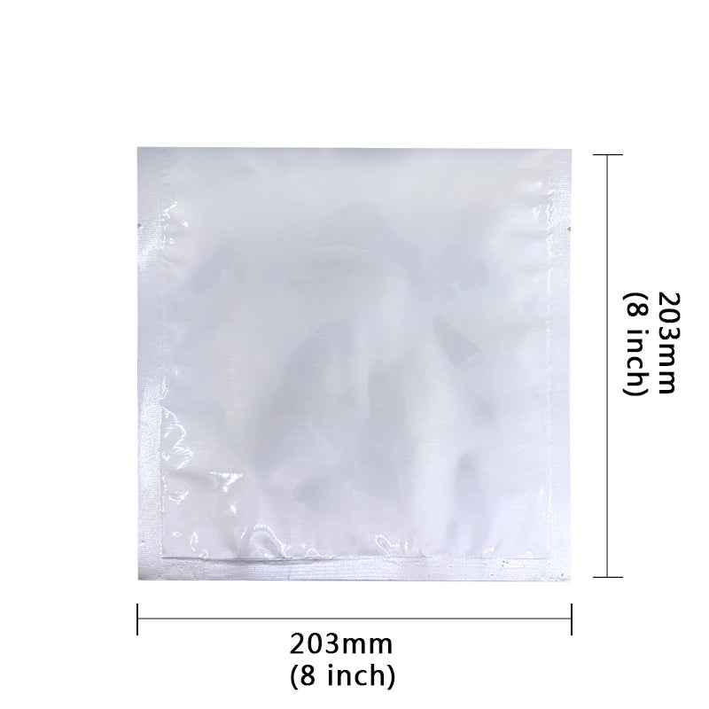 10-Pack 5-Gallon Mylar Bags — Resealable Aluminum Foil Food Storage, Light-Proof & Food-Grade (20"x30")