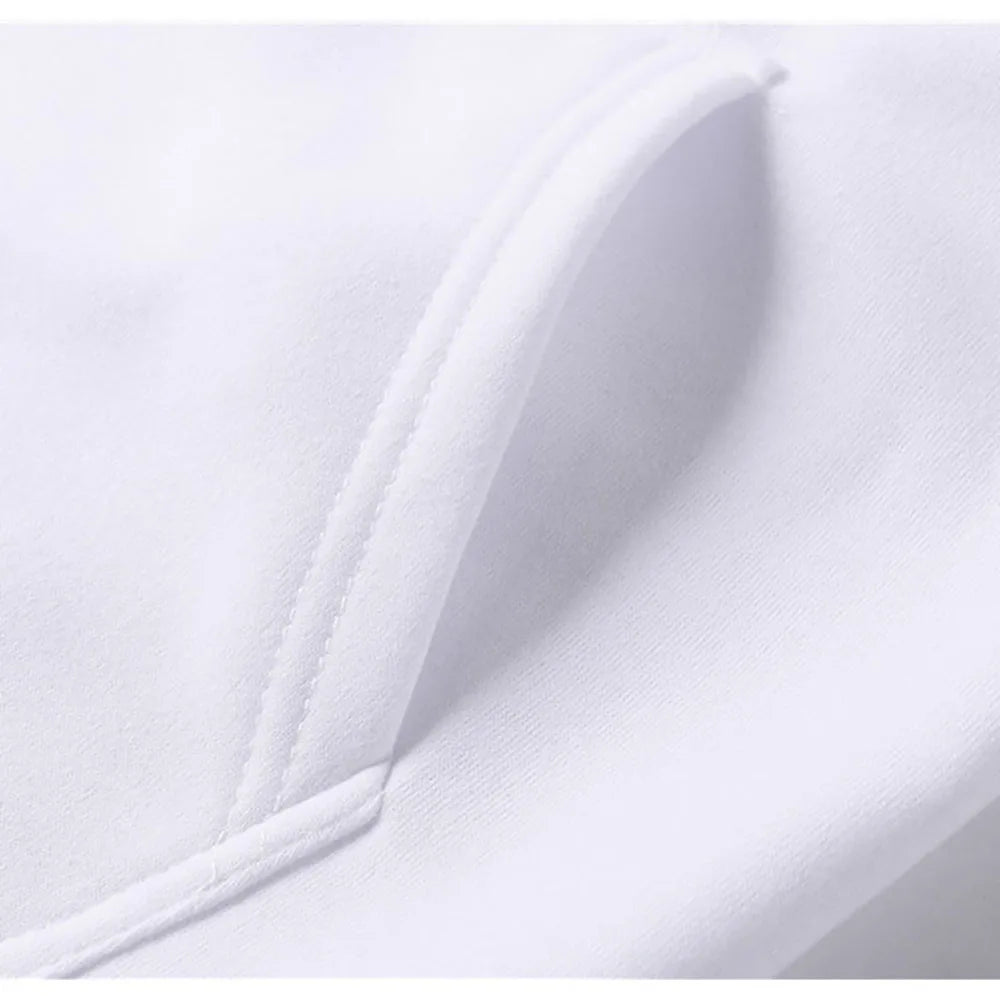 Unisex Warm Sweatshirt — Casual Solid Color Streetwear Pullover with Pocket, Sport & Fitness Hoodie in Multiple Colors
