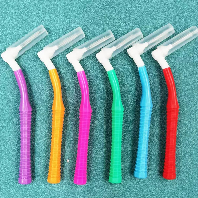 20-Piece Push-Pull Interdental Brushes – Orthodontic Toothpicks for Deep Cleaning and Daily Oral Hygiene
