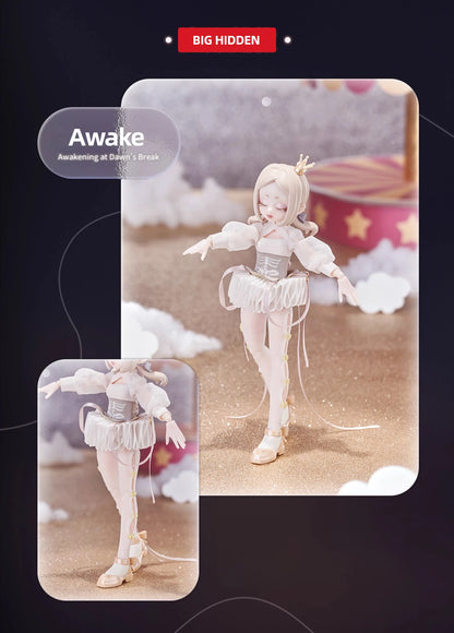 Eve Lynna Dream Park Series BJD Movable Doll – Kawaii Blind Box Anime Figurine, Trendy Surprise Toy Gift for Boys & Girls