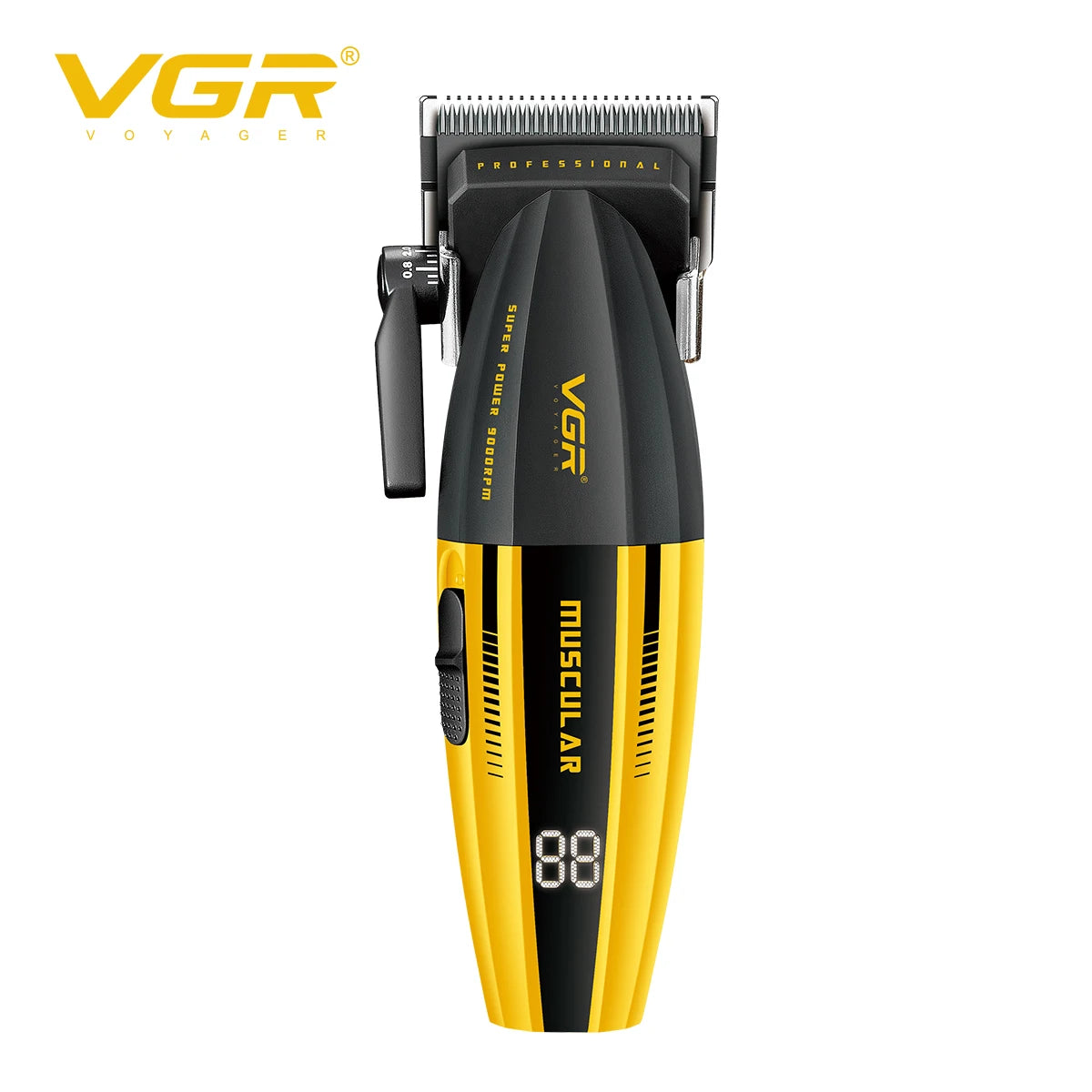 VGR Professional Hair Clippers & Trimmer – 9000 RPM Adjustable Hair Cutting Machine for Men V-285 V-003