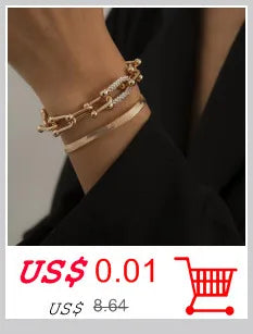 Exaggerated Chunky Metal Wire Choker Necklace – Gold Punk Collar, Wide Smooth Chain, Steampunk Jewelry for Women