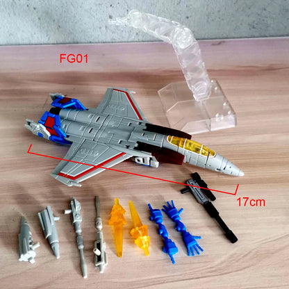 JINBAO FG0103 FG04 Starscream Skywarp Thundercracker F-15 Deformation Robot Action Figure Model – Anime Transformer Toy Set