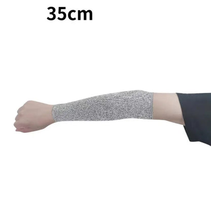 Level 5 HPPE Cut-Resistant Arm Sleeves - Anti-Puncture Protective Work Sleeves for Hand & Arm Safety