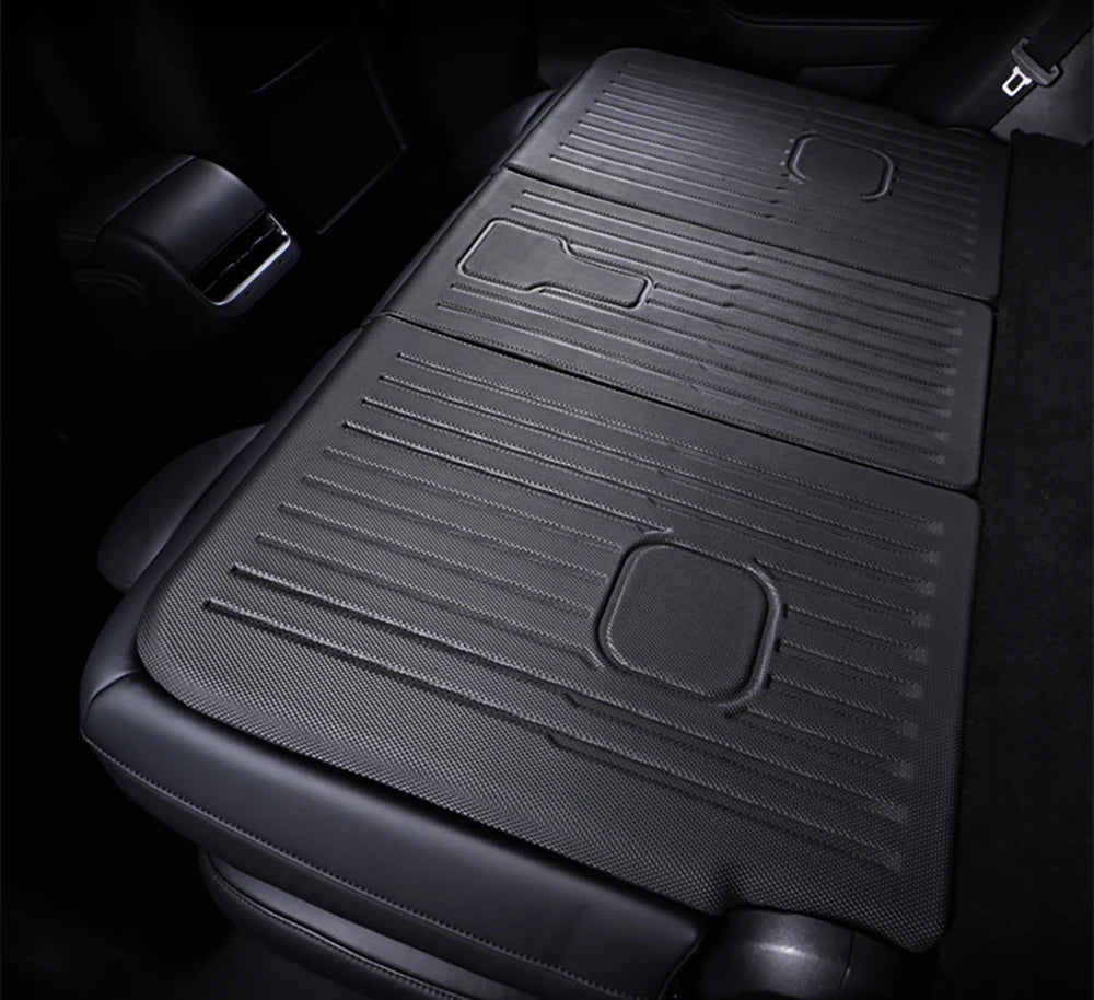 Rear Seat Backrest Protector for Tesla Model Y 2020-2025 – Juniper Trunk Anti-Scratch & Anti-Dirty Mat with Velcro