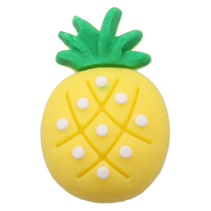 Single PVC Shoe Charm – Kawaii Black Coffee Heart Garden Button for Shoes & Wristbands