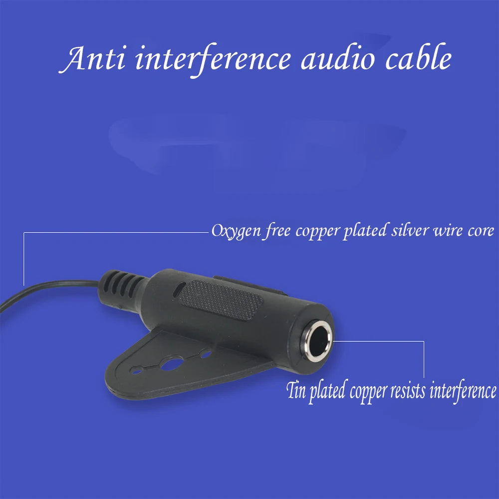 Universal Instrument Pickup Piezo Microphone for Guitar & Violin – Acoustic Pickup for Musical Instruments