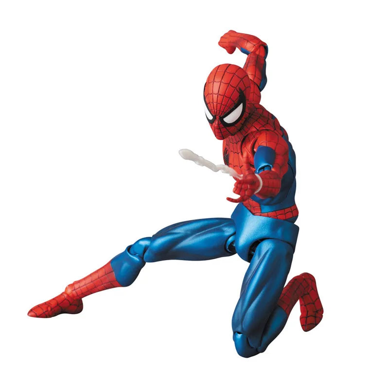 Disney Mafex 075 Spider-Man 16 cm Action Figure — High-Quality Collectible Toy with Multiple Accessories for Gifts & Display