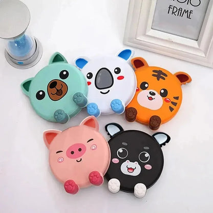 Cartoon Folding Phone Stand - Adjustable Desktop Holder for Mobile Devices