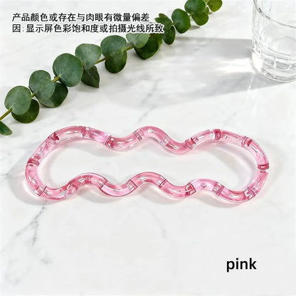 Deformable Rainbow Rope Fidget Toy - Knotting Stress Relief & Sensory Toy