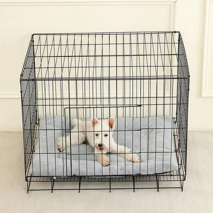 Soft Long Plush Dog & Cat Bed – Cozy Pet House Cushion Basket Sleeping Sofa