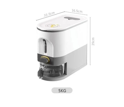 Home Rice Bucket - Insect-Proof & Moisture-Proof Food-Grade Sealed Storage Container for Rice