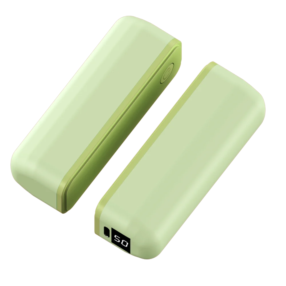 2-in-1 Digital Hand Warmer - Portable Magnetic Rechargeable Hand Warmer & Power Bank with LED Display